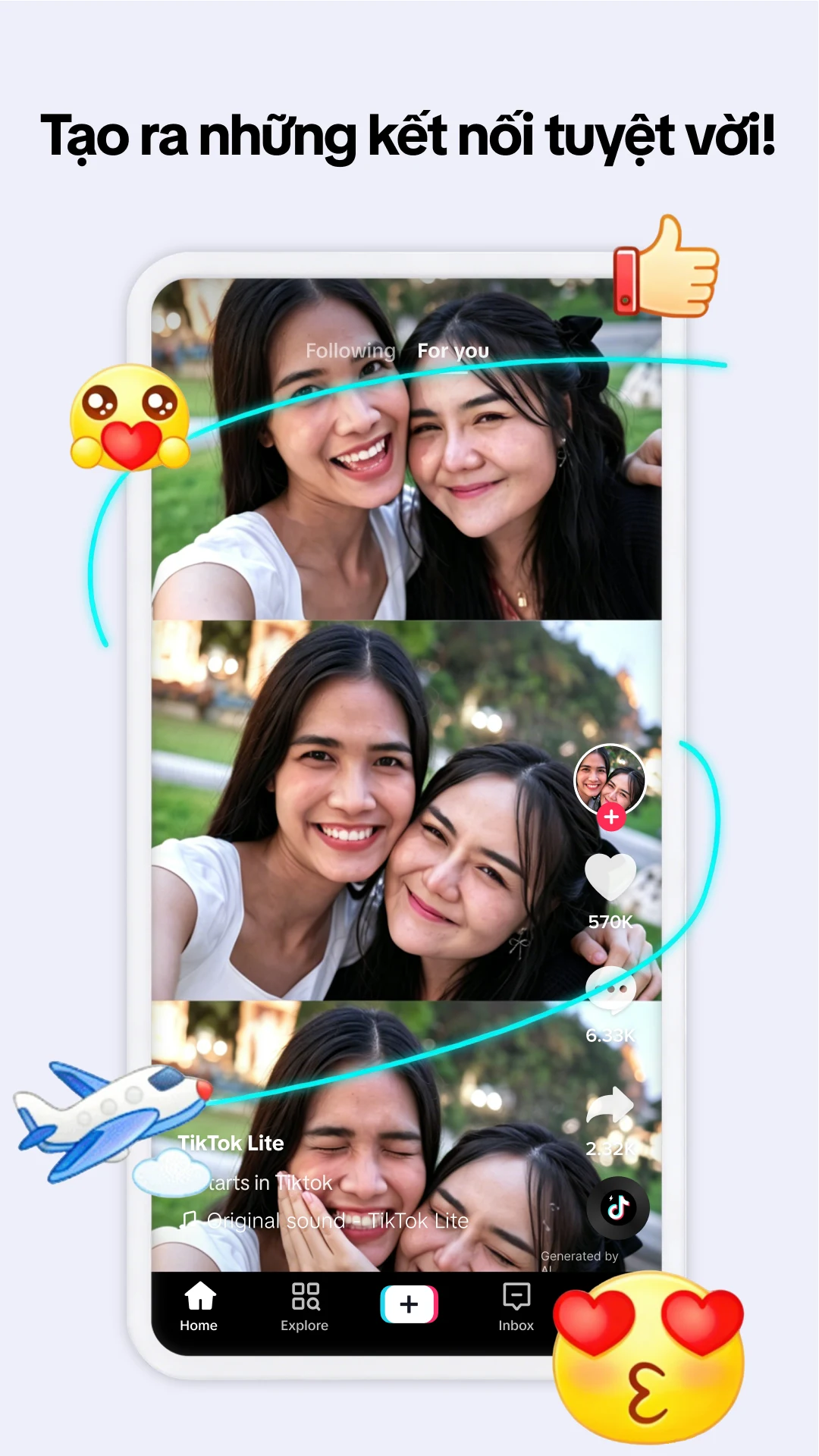 TikTok Lite - Tiết kiệm bộ nhớ screenshot