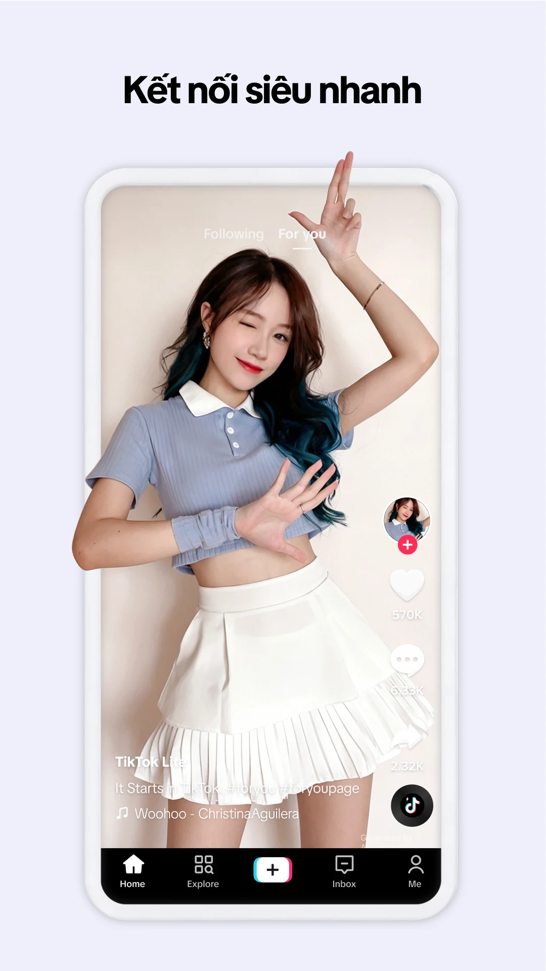 TikTok Lite - Tiết kiệm bộ nhớ screenshot